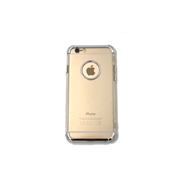 Extra tåligt design silikonskal | färgade kanter iPhone 7 Red