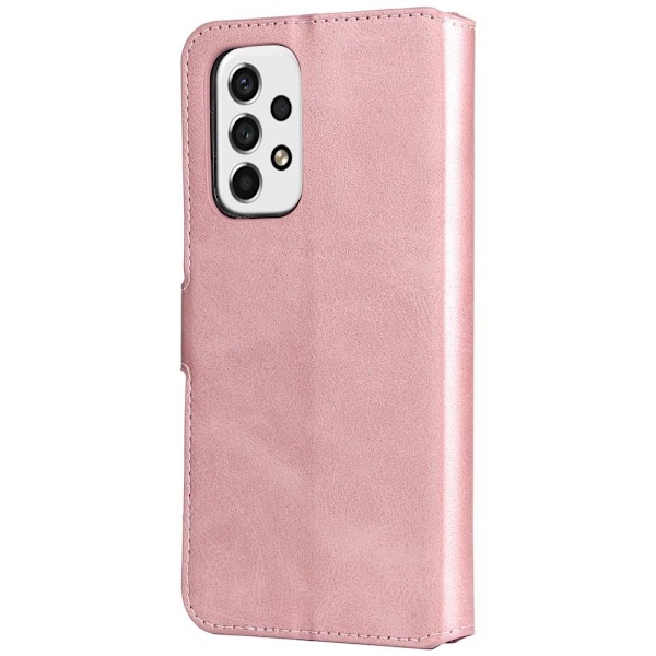 SKALO Samsung A53 5G Classic Lompakkokotelo - Pinkki Pink