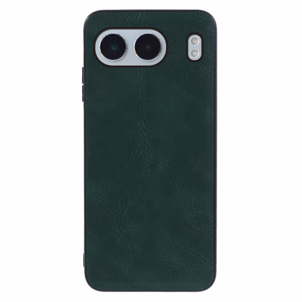 OnePlus Nord 4 SKALO PU-læder hybridskal Grøn Green