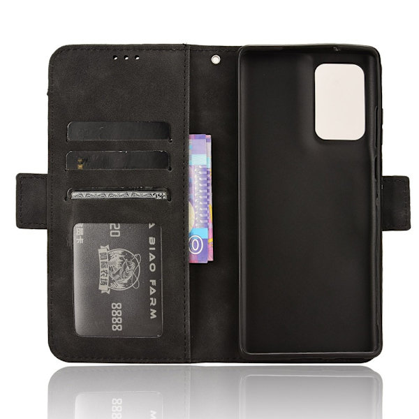 SKALO Motorola Edge 50 Fusion 6-RUM Pungetaske - Sort Black