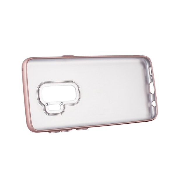 Samsung S9 | TPU-Skal Metallknappar Pink