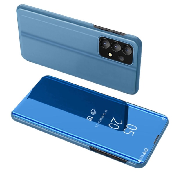 SKALO Samsung A13 4G Clear View Mirror Etui - Blå Blue
