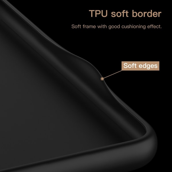Motorola Edge 50 Neo 5G SKALO PU-læder hybridskal Sort Black