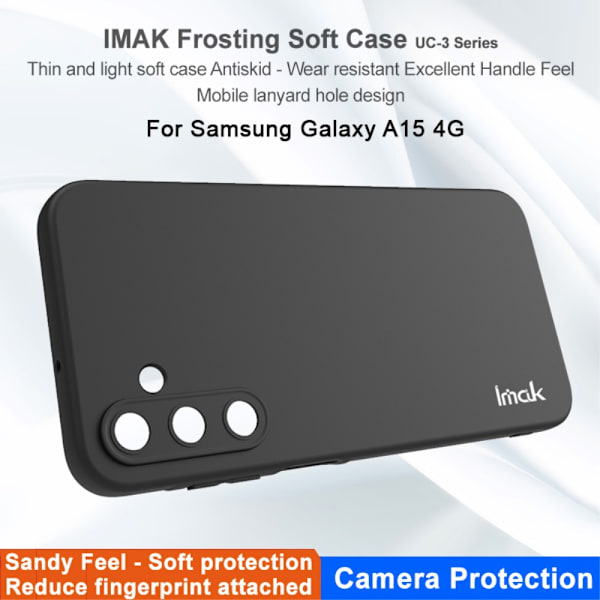 IMAK Samsung A15 5G UC-3 Series Skal Svart