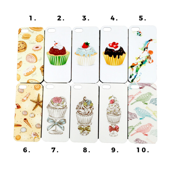 Skal med motiv iPhone 5/5S/SE MultiColor #2