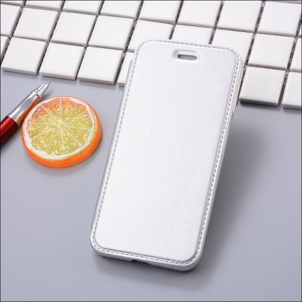 SKALO iPhone 7/8 Lompakkokotelo TPU Ultra Ohut - Valitse väri Silver