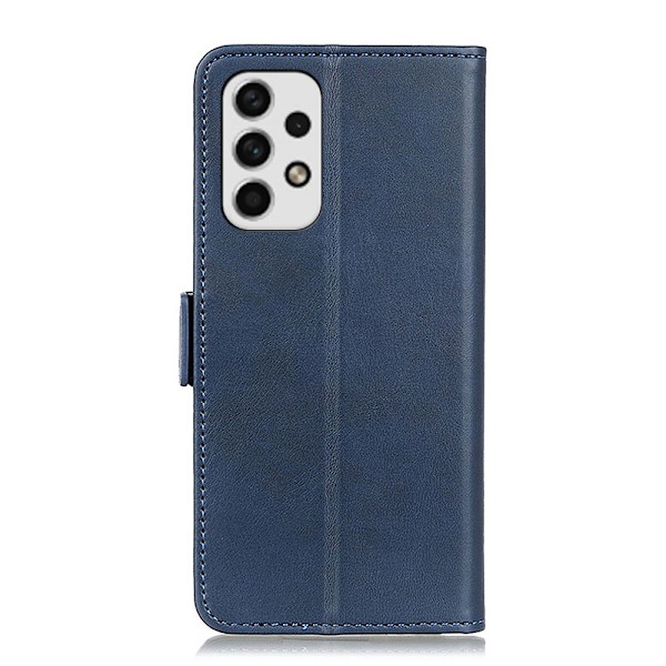 SKALO Samsung A23 5G Lompakkokotelo PU-nahkaa - Sininen Blue