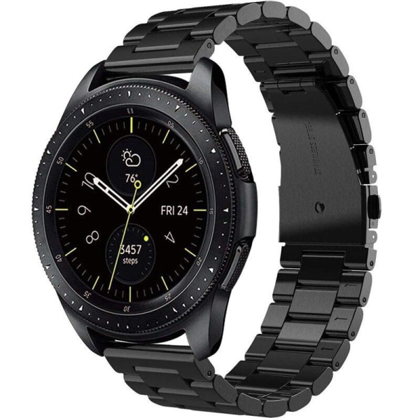 SKALO Teräsranneke Samsung Watch Active2 44mm - Valitse väri Black