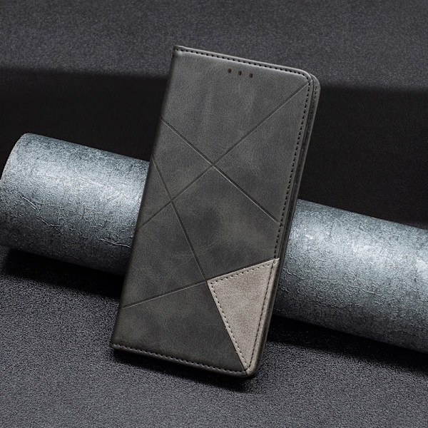 Google Pixel 8 BINFEN COLOR Embossed Plånboksfodral - Svart Svart