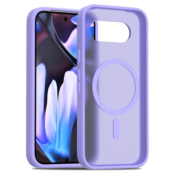 SKALO Google Pixel 9a Skin-touch Hybrid Cover - Lilla Purple