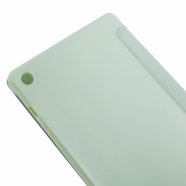 SKALO Samsung Tab A9 Trifold Suojakotelo - Vaaleanvihreä Light green