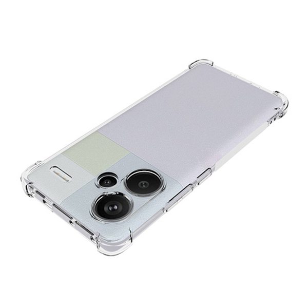 SKALO Xiaomi Redmi Note 13 Pro+ Erittäin vahva TPU-kuori Transparent