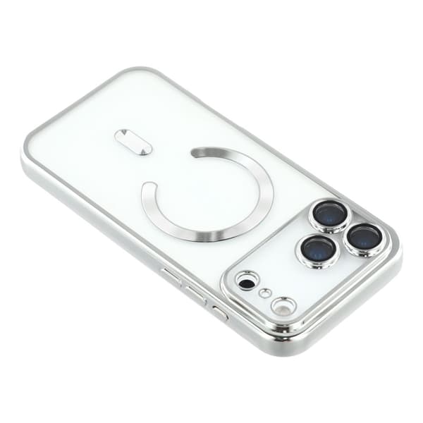 SKALO Metallic TPU Cover til iPhone 18 Pro Max - Sølv Silver