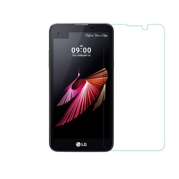 2-PACK - Hærdet glas til LG X Screen Transparent