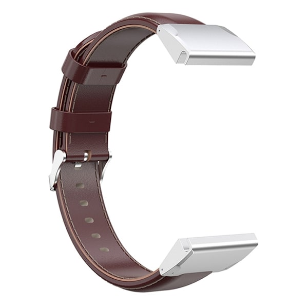 KALEBOL Læderarmbånd Garmin Fenix 8 43mm - Vælg farve Brown