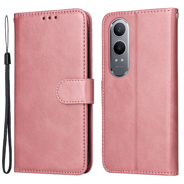 SKALO OnePlus Nord CE4 Lite 5G PU-Läder Plånboksfodral - Fler färger Rosa