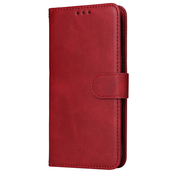 SKALO Samsung S24 PU-nahkainen Lompakkokotelo - Valitse väri Red