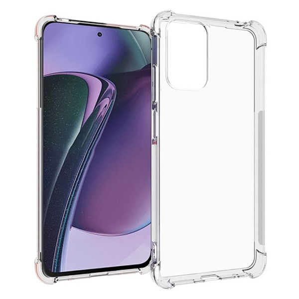 SKALO Motorola Moto E14 4G Erittäin vahva TPU-kuori Transparent