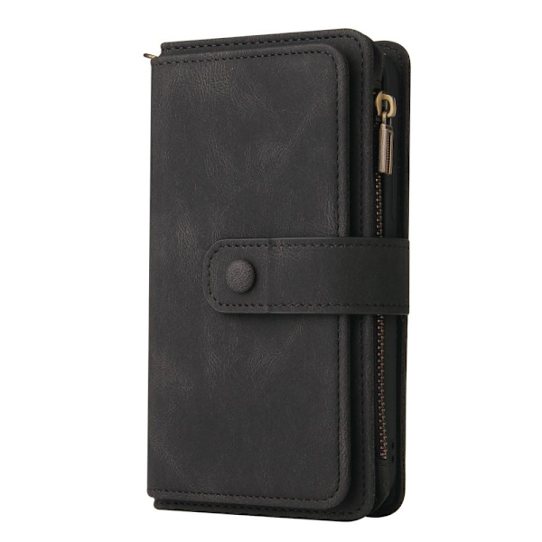 SKALO Samsung A53 5G Big Wallet 17-RUM Pungetui - Sort Black