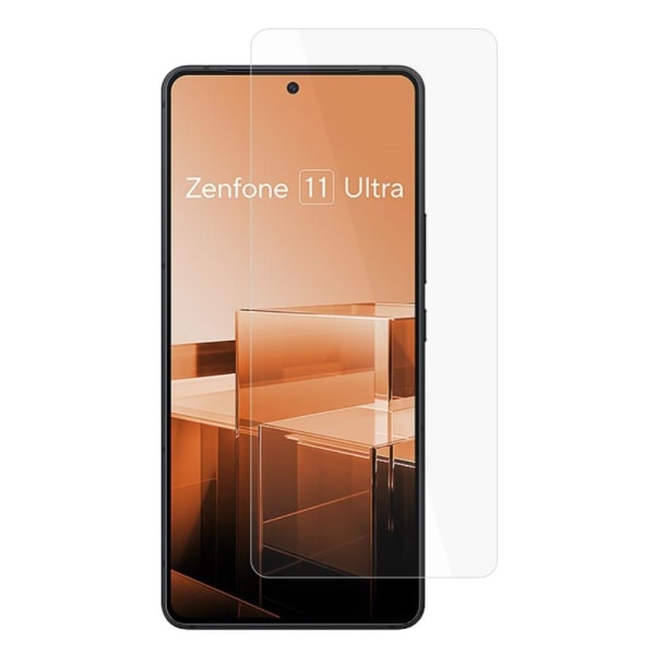 2-PAK SKALO Asus Zenfone 11 Ultra 5G Hærdet Glas Skærmbeskyttels Transparent