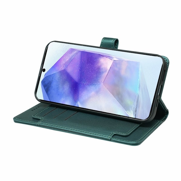 SKALO Samsung A36 5G 9-FACK Plånboksfodral - Grön Grön