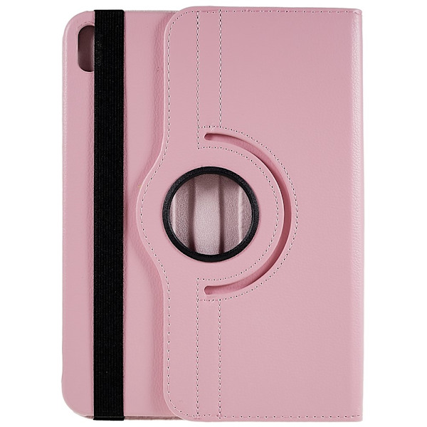 SKALO iPad 10.9 (2022) 360 Litchi Kotelo - Pinkki Pink