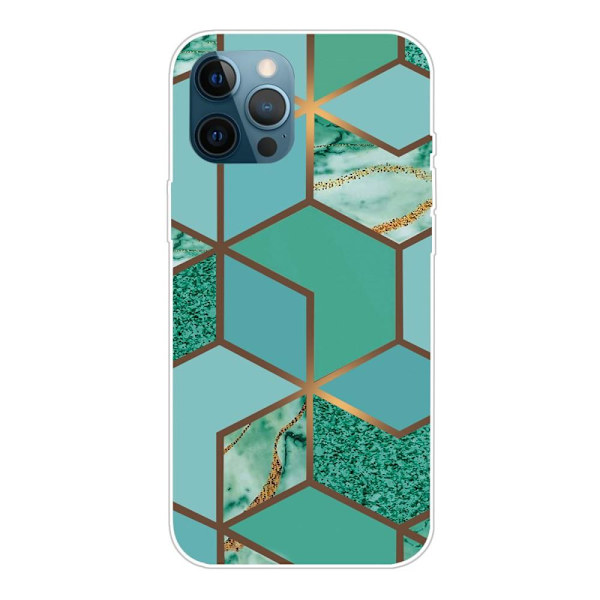 SKALO iPhone 13 Pro Marmor TPU-skal - Motiv 3 Multicolor
