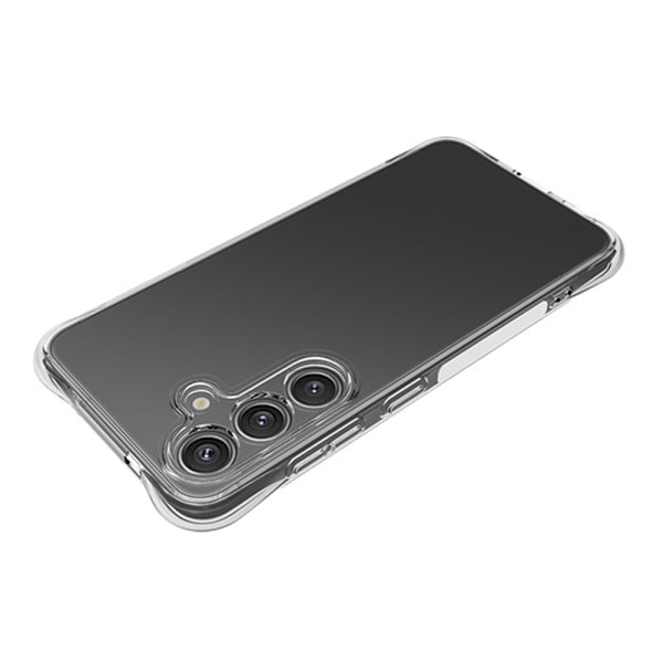 SKALO Samsung S25 Extra strong TPU Suojakuori - Läpinäkyvä Transparent