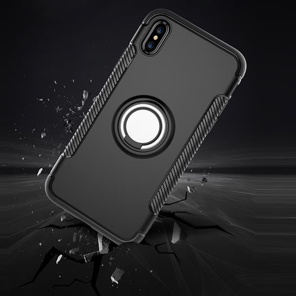 iPhone X/XS | Ring skal Silver