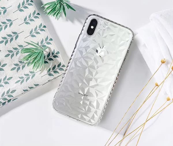 Extra tåligt 3D Diamant TPU iPhone 7/8 Pink