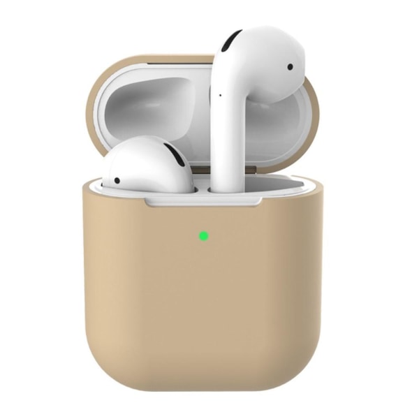 SKALO AirPods 1/2 Huippuohut silikoninen suojakuori kotelolle - Gold