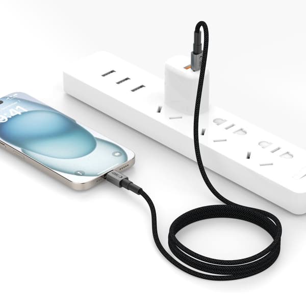 Tech-Protect Ultraboost DNA USB-C-kabel 100W 2m - Iron Grey grå