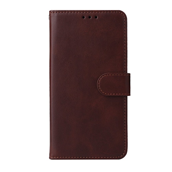SKALO Motorola Edge 60 PU-läder Plånboksfodral - Fler färger Brun
