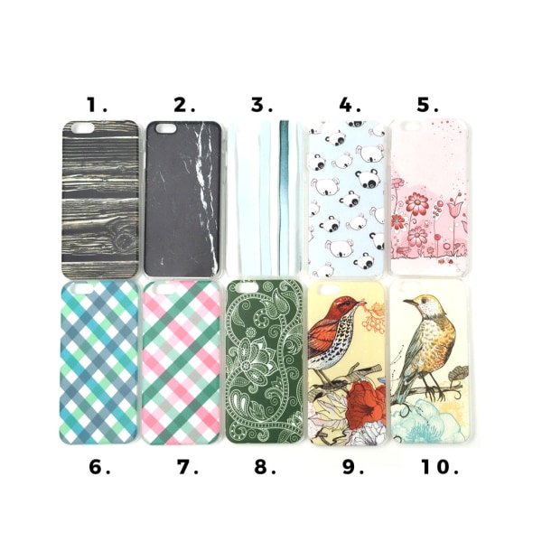 Skal med motiv iPhone 6/6S MultiColor #3