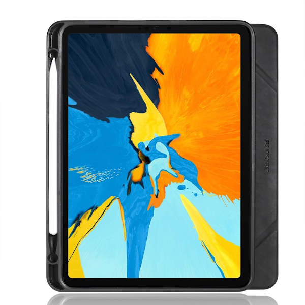 DG MING iPad Air (2020/2022) See Series Trifold Suojakotelo - Musta Black