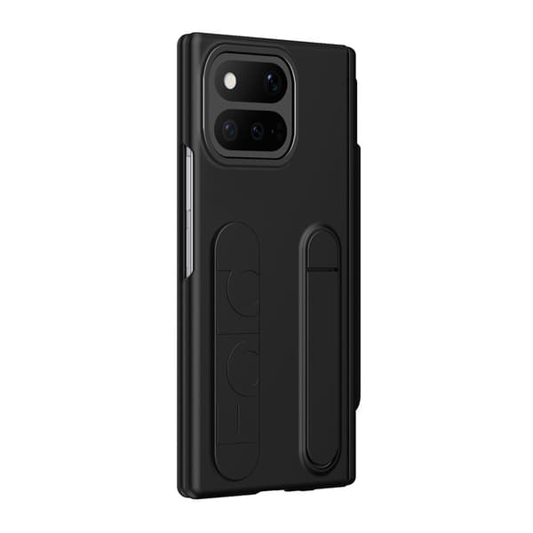 SKALO Multifunktionelt Cover + Hærdet Glas til Google Pixel 11 Pro Fold - Sort Black