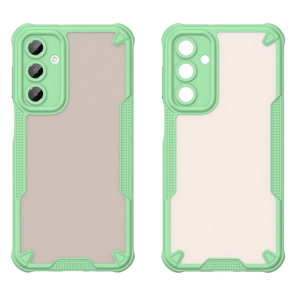 SKALO Samsung A16 Armor Hybrid Frosted Skal - Grön Grön