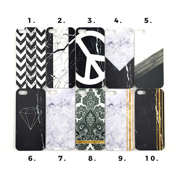 Skal med motiv iPhone 5/5S/SE MultiColor Motiv 6