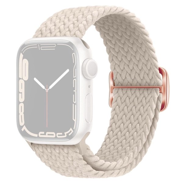 SKALO Flettet Rem Apple Watch Series 4-6 40mm - Vælg farve White