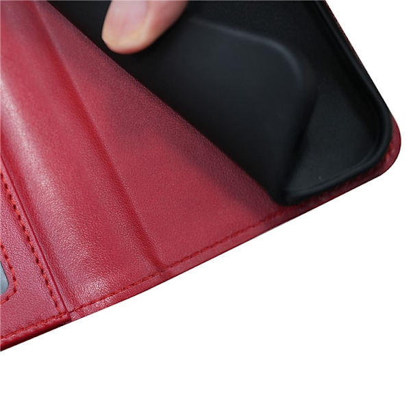 SKALO Nothing CMF Phone 2 Pro PU-læder Flip Cover - Rød Red
