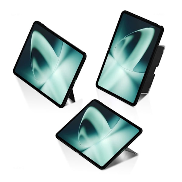 SKALO OnePlus Pad PU-læderetui med stativ - Sort Black