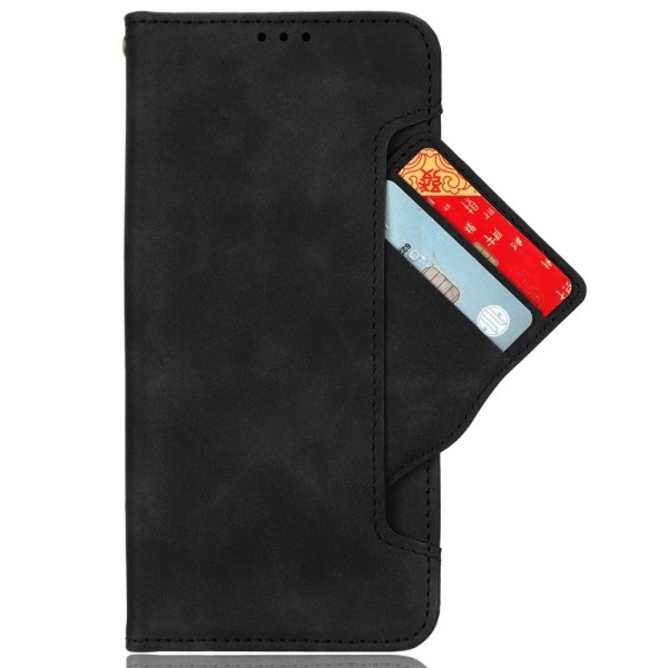 SKALO Xiaomi 13T/13T Pro 6-FACK Plånboksfodral - Svart Svart