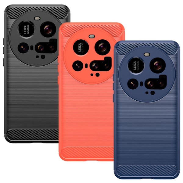 SKALO Xiaomi 15 Ultra 5G Armor Carbon Suojakuori - Valitse väri Black