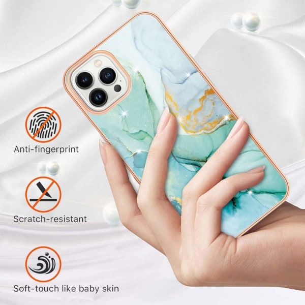 SKALO iPhone 15 Pro Max Marmori TPU kuori - #5 Multicolor