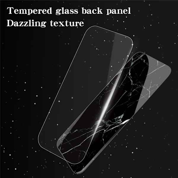 SKALO Xiaomi Redmi A5 4G Marmor Hærdet Glas TPU Cover - #4 Multicolor