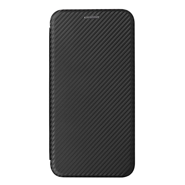 SKALO Samsung A34 5G Carbon Fiber Lompakkokotelo - Musta Black