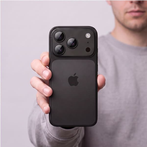 Tech-Protect Camfull Fit+ Kamerabeskyttelse Aluminium og Hærdet glas til iPhone 18 Pro Max - Sort Black