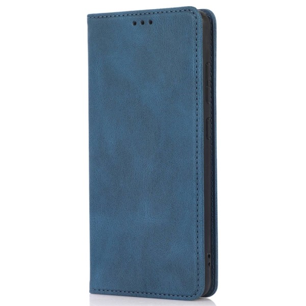 SKALO Samsung A23 5G Slim Premium Plånbok - Blå Blå