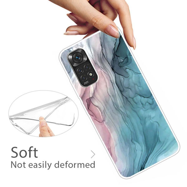 SKALO Xiaomi Redmi Note 11 Pro Marmor TPU-skal - Motiv 2 multifärg
