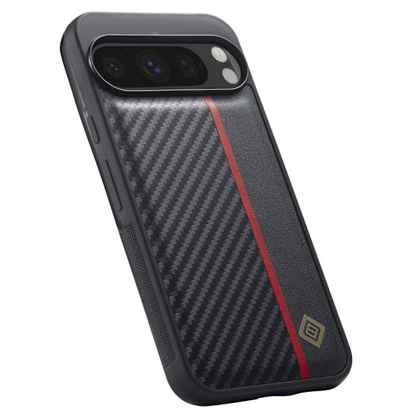 LC.IMEEKE Google Pixel 9 Pro XL Carbon Fiber Skal Svart